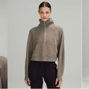Lululemon Scuba Oversized Funnel Neck Half Zip